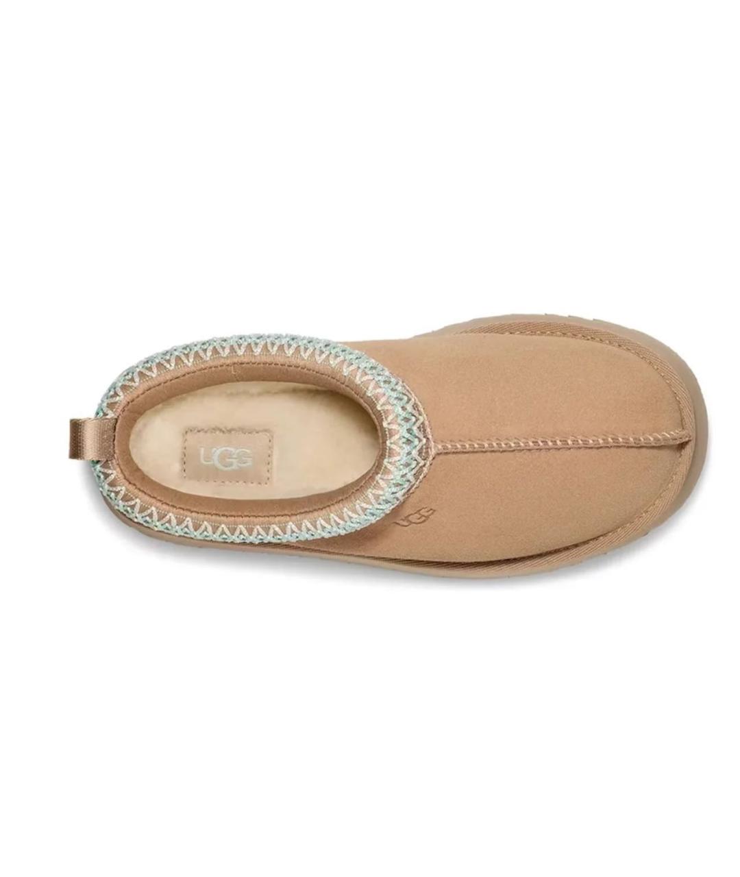 UGG AUSTRALIA Бежевые замшевые ботинки, фото 3