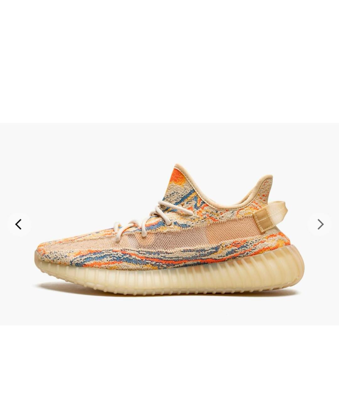 ADIDAS YEEZY Мульти текстильные кроссовки, фото 9