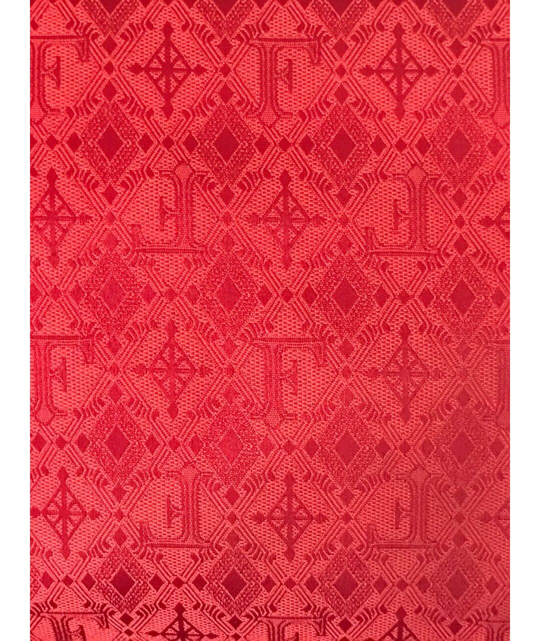 GIANFRANCO FERRE Красный тканевый портфель, фото 5