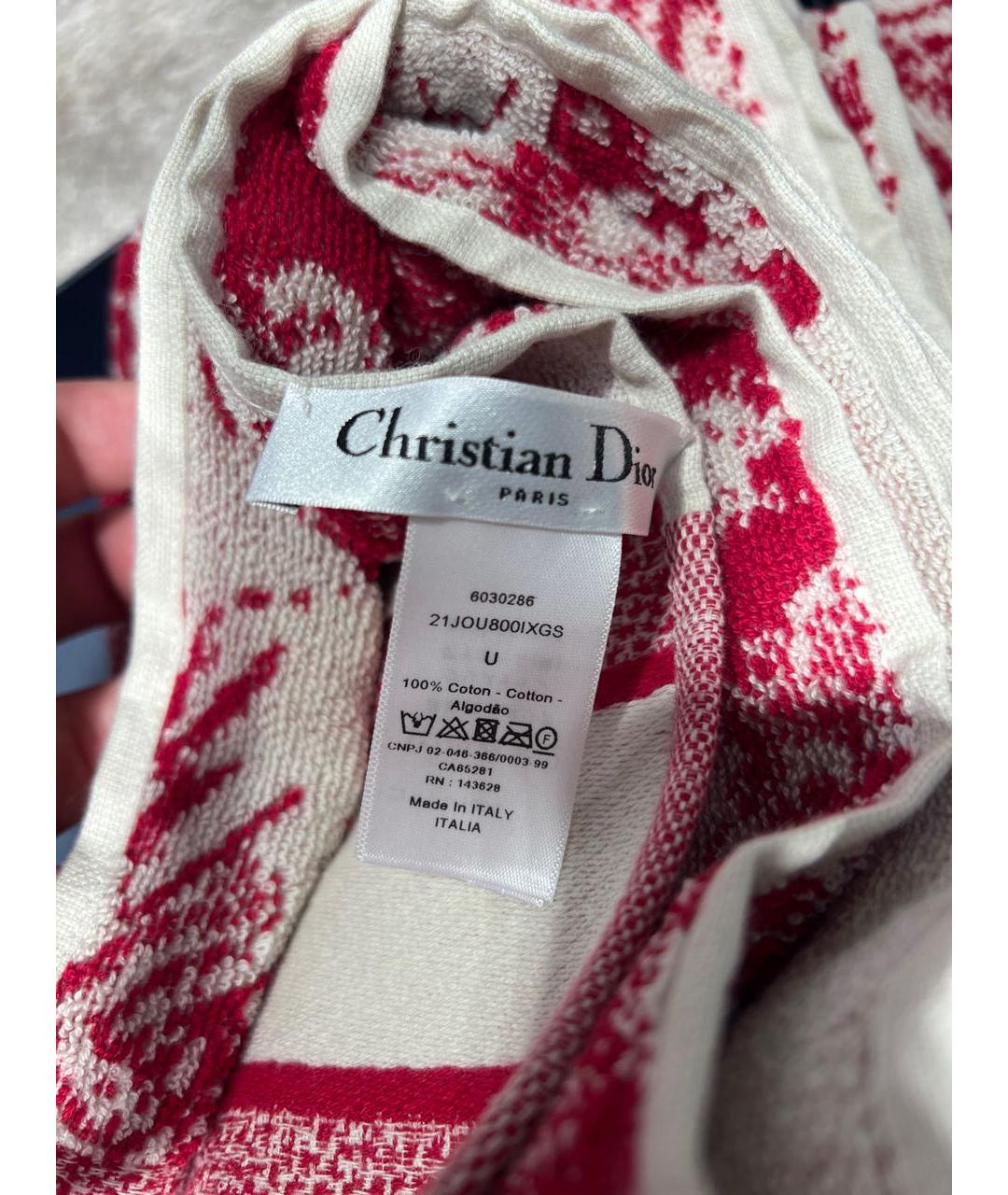 CHRISTIAN DIOR Хлопковое полотенце, фото 3