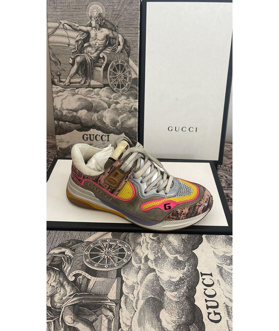 GUCCI Мульти кроссовки, фото 8