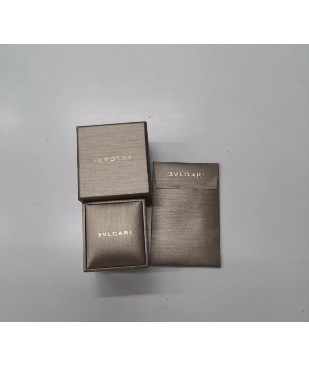 BVLGARI Черное кольцо из желтого золота, фото 3