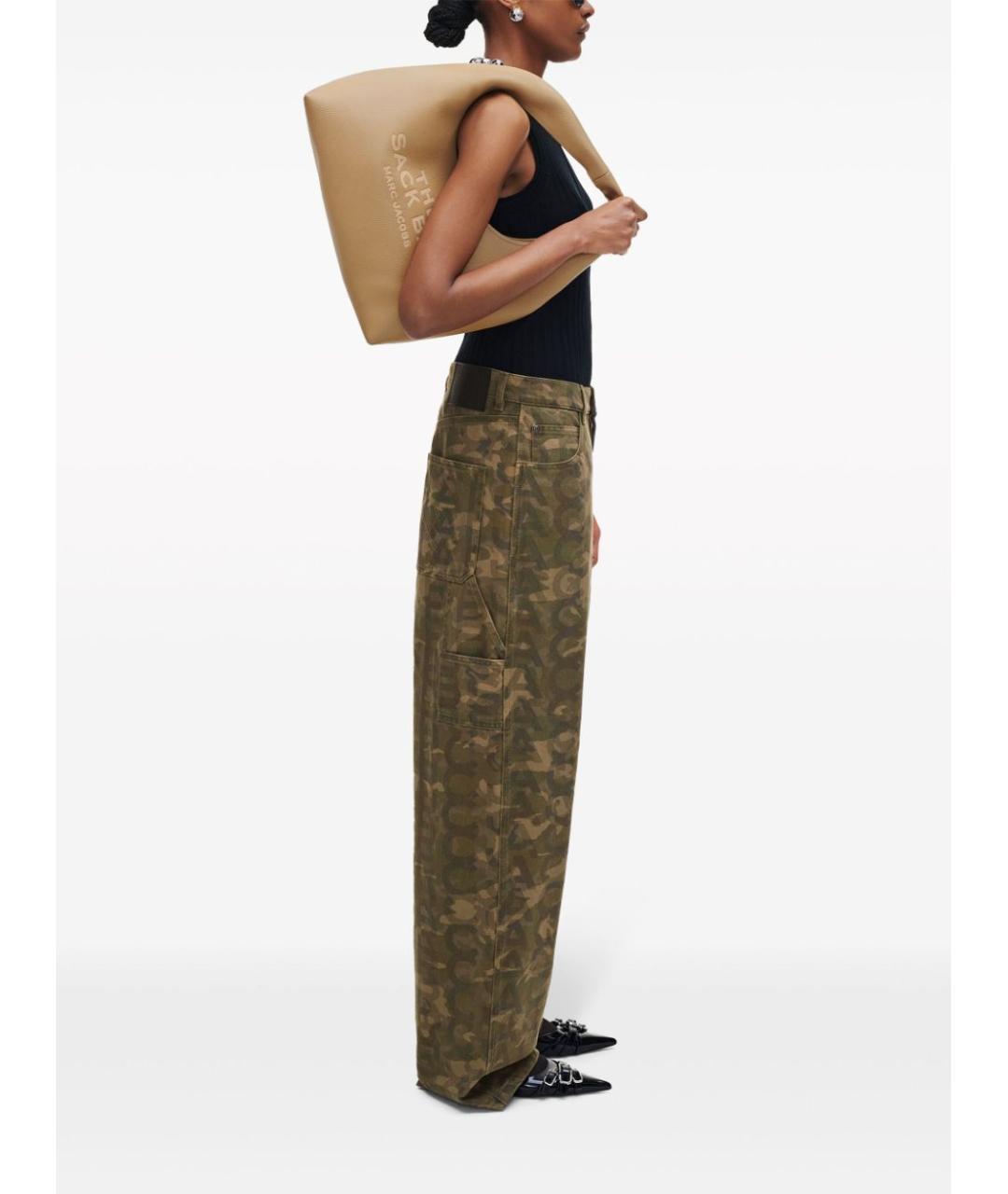 MARC JACOBS Бежевая кожаная сумка тоут, фото 5