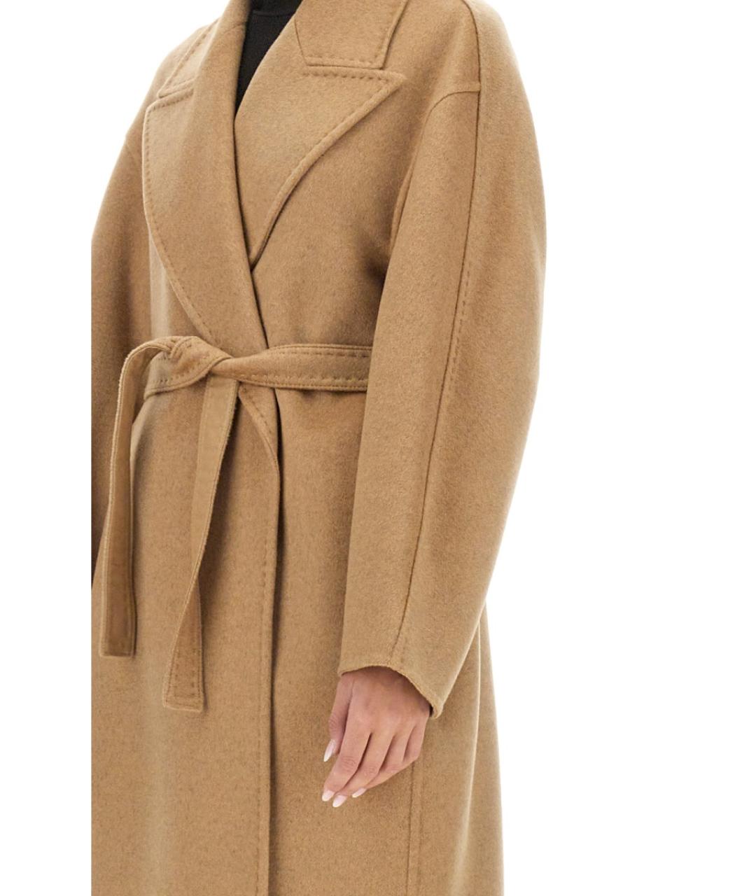 MAX MARA Бежевое кашемировое пальто, фото 3