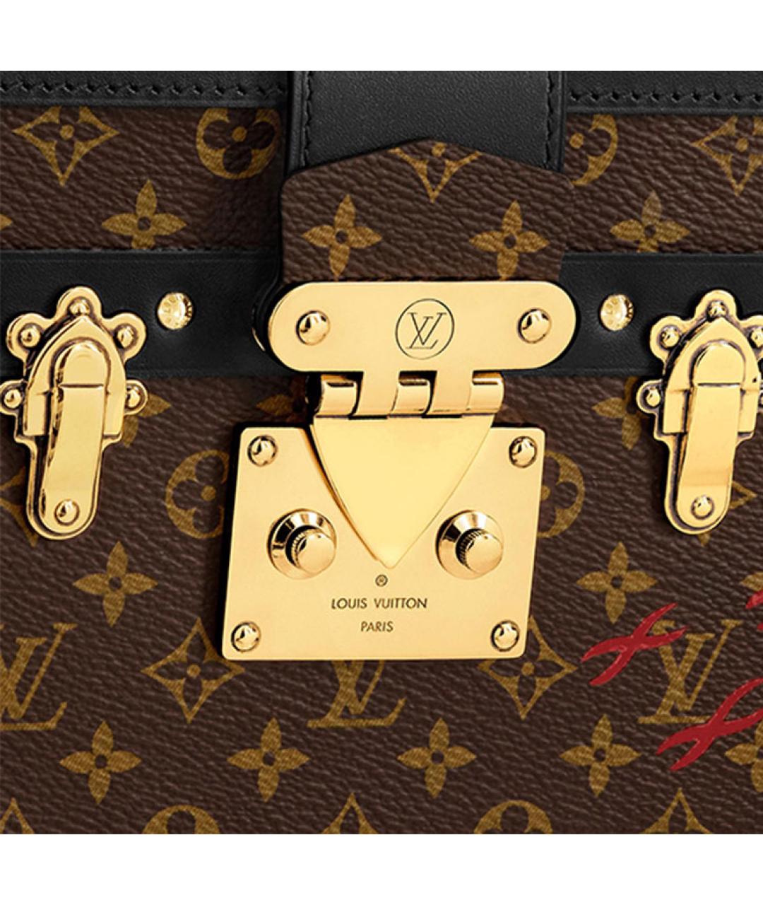 LOUIS VUITTON Коричневая сумка через плечо, фото 5