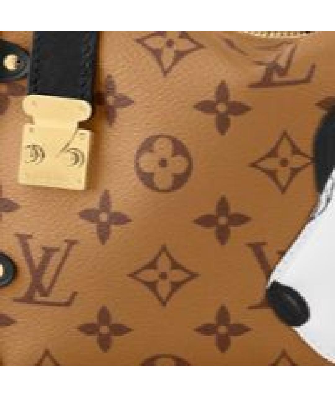 LOUIS VUITTON Коричневая сумка через плечо, фото 4