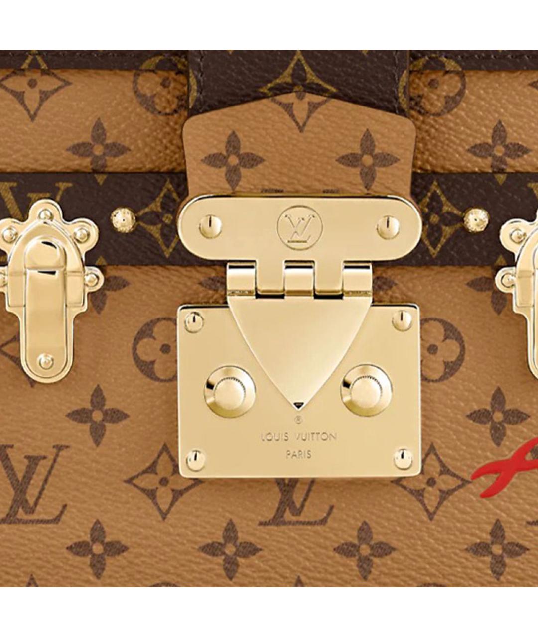 LOUIS VUITTON Коричневая сумка через плечо, фото 5