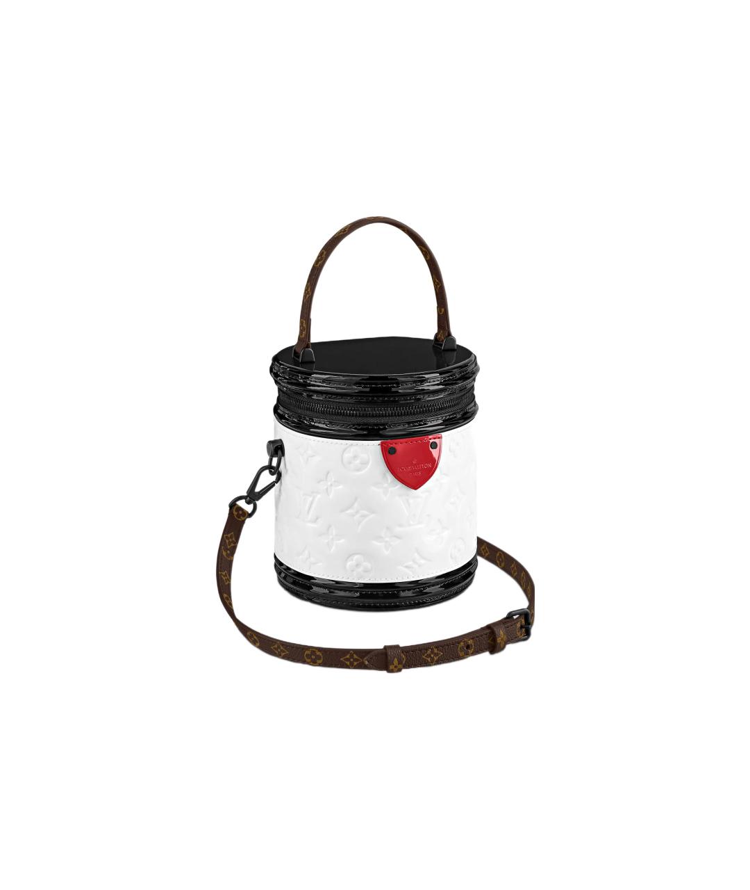 LOUIS VUITTON Белая кожаная сумка через плечо, фото 1