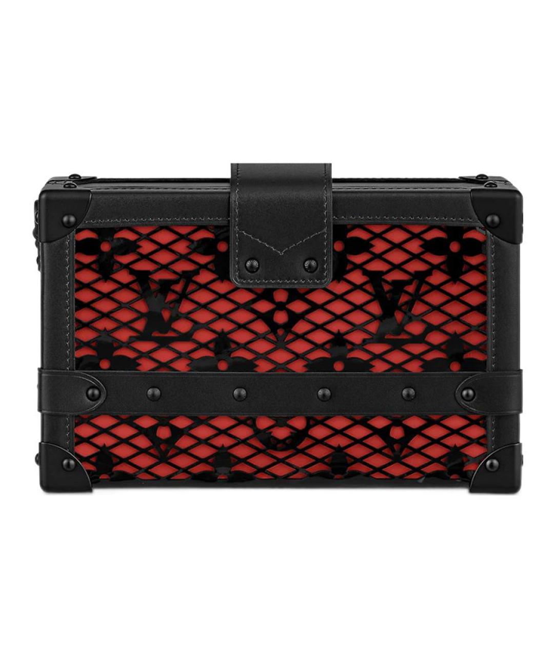 LOUIS VUITTON Черная кожаная сумка через плечо, фото 3