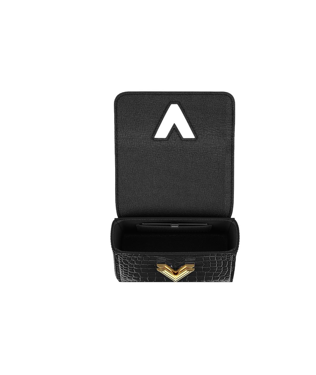 LOUIS VUITTON Черная сумка через плечо, фото 4