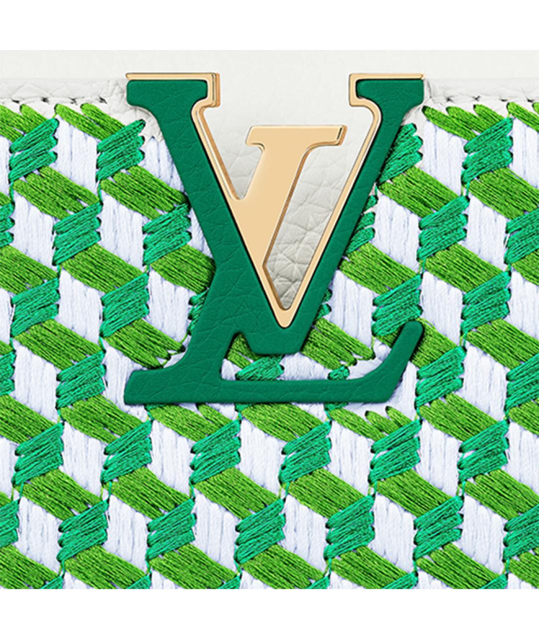 LOUIS VUITTON Зеленая сумка через плечо, фото 6