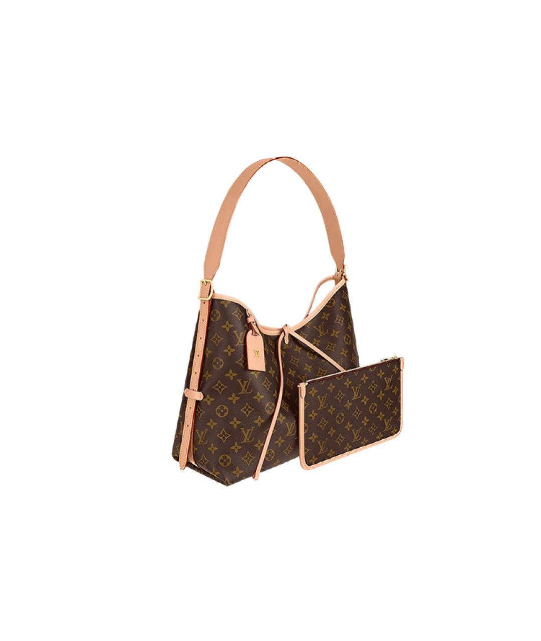 LOUIS VUITTON Коричневая сумка через плечо, фото 2