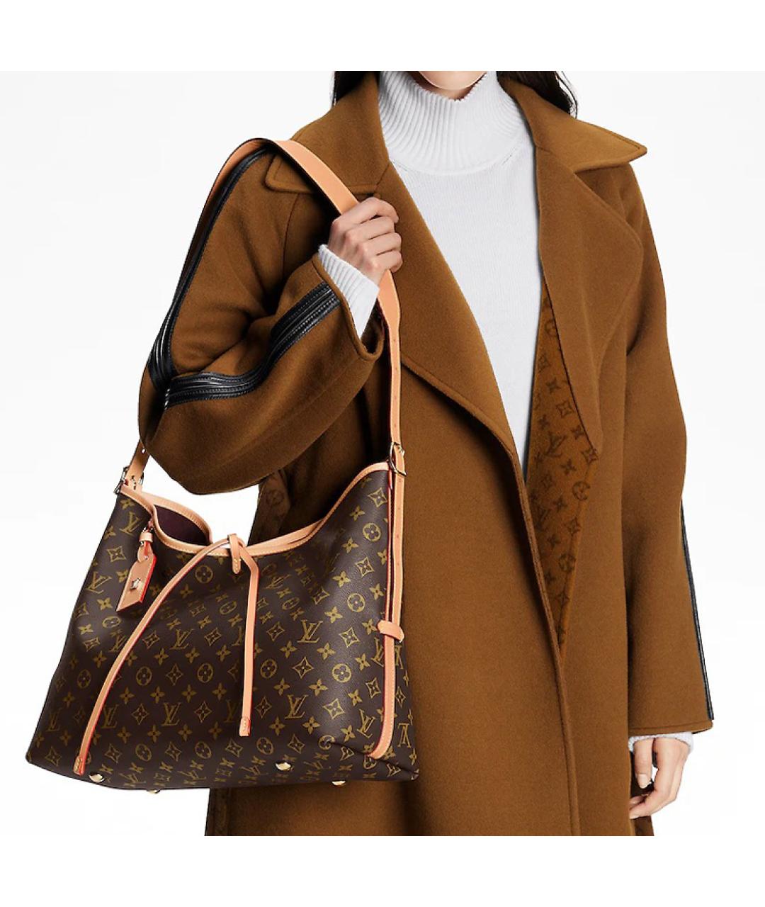 LOUIS VUITTON Коричневая сумка через плечо, фото 7