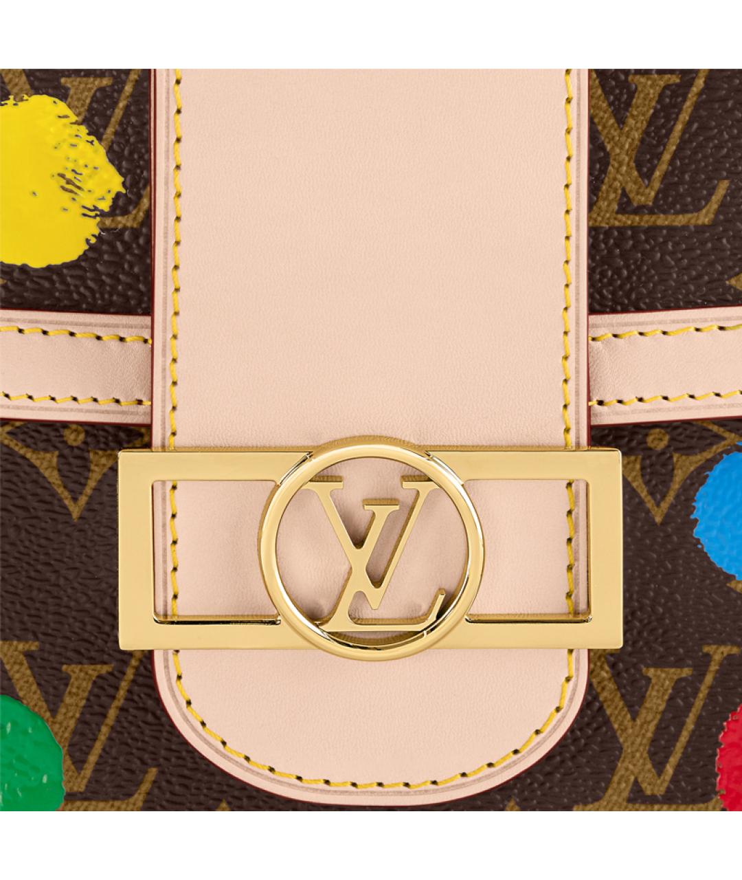LOUIS VUITTON Коричневая сумка через плечо, фото 6