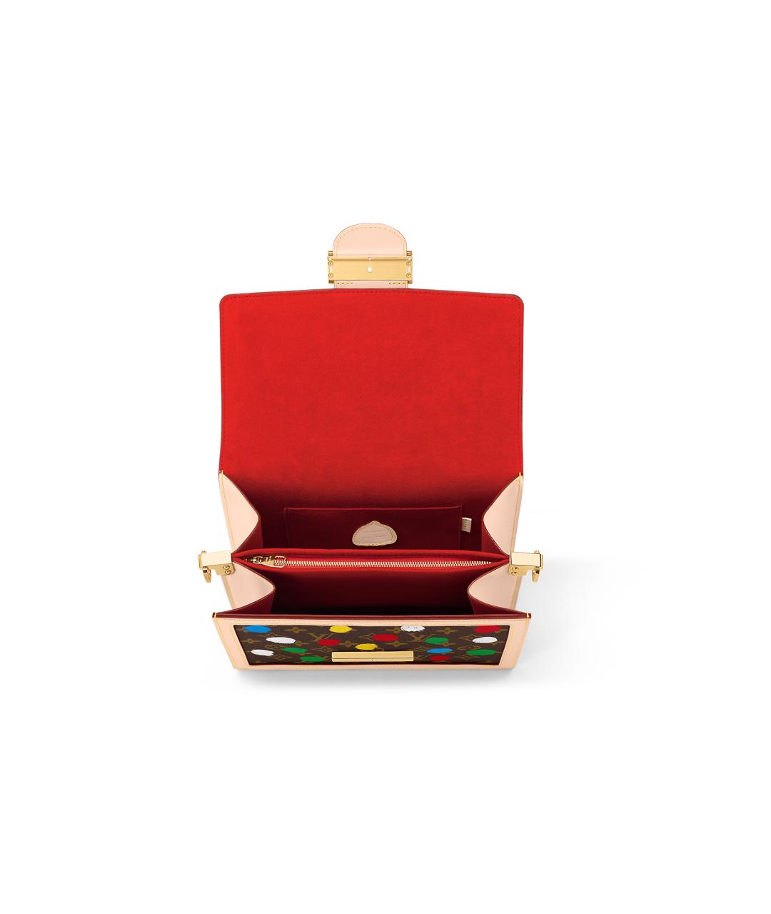 LOUIS VUITTON Коричневая сумка через плечо, фото 4