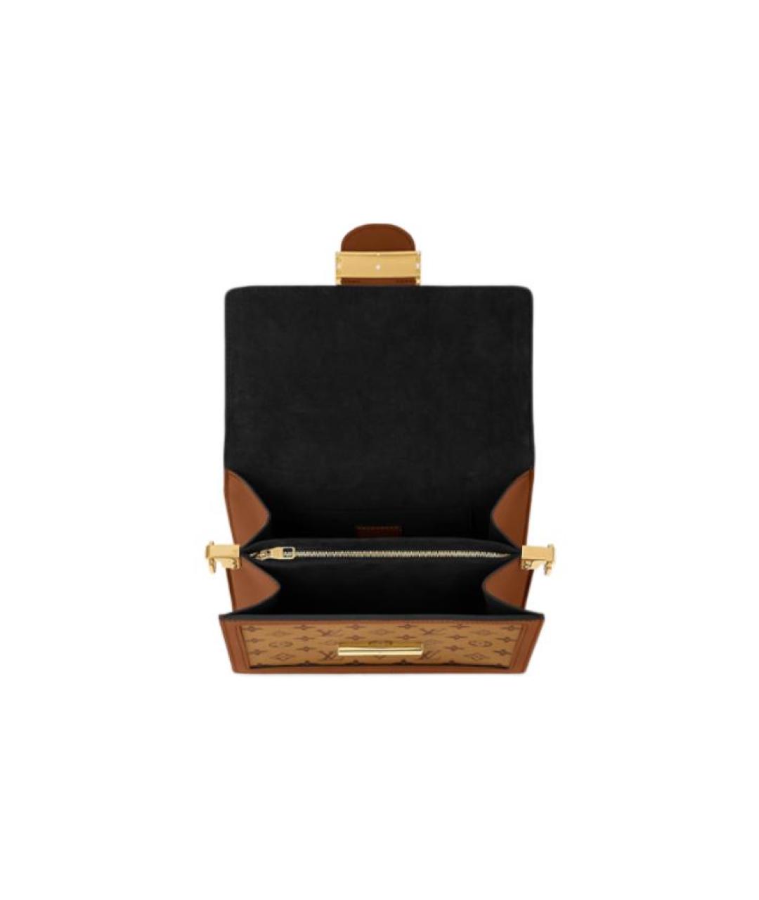 LOUIS VUITTON Коричневая сумка через плечо, фото 4