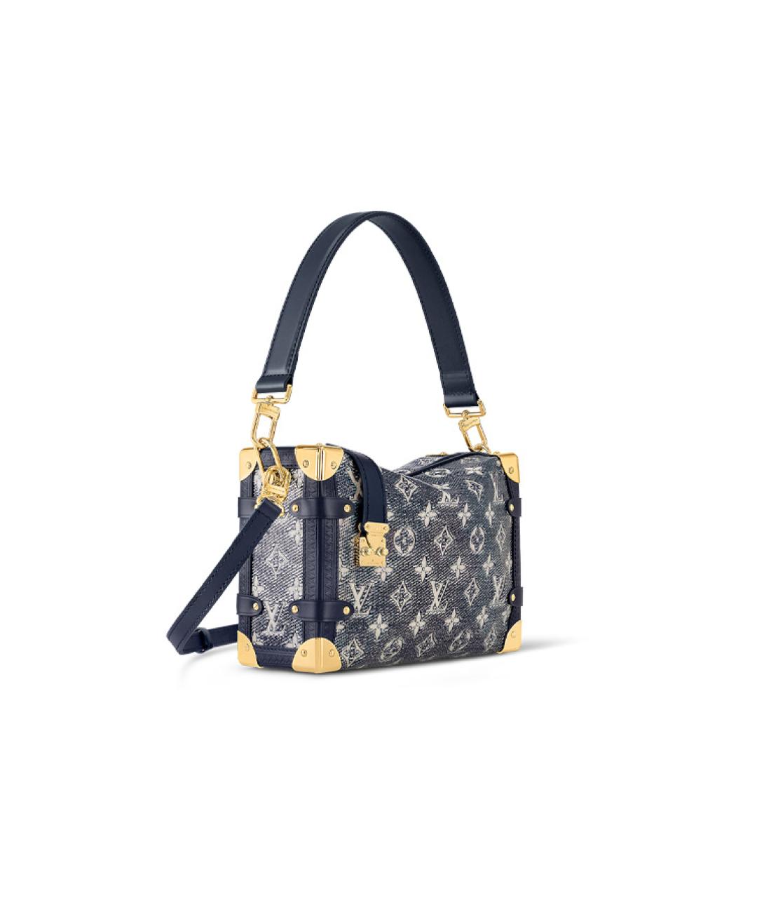 LOUIS VUITTON Темно-синяя сумка через плечо, фото 2