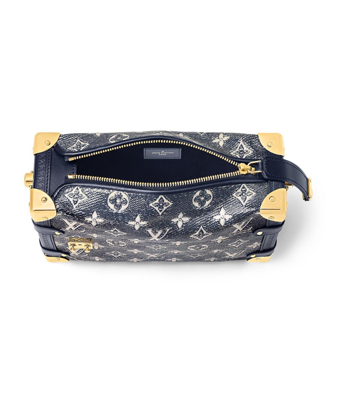 LOUIS VUITTON Темно-синяя сумка через плечо, фото 4