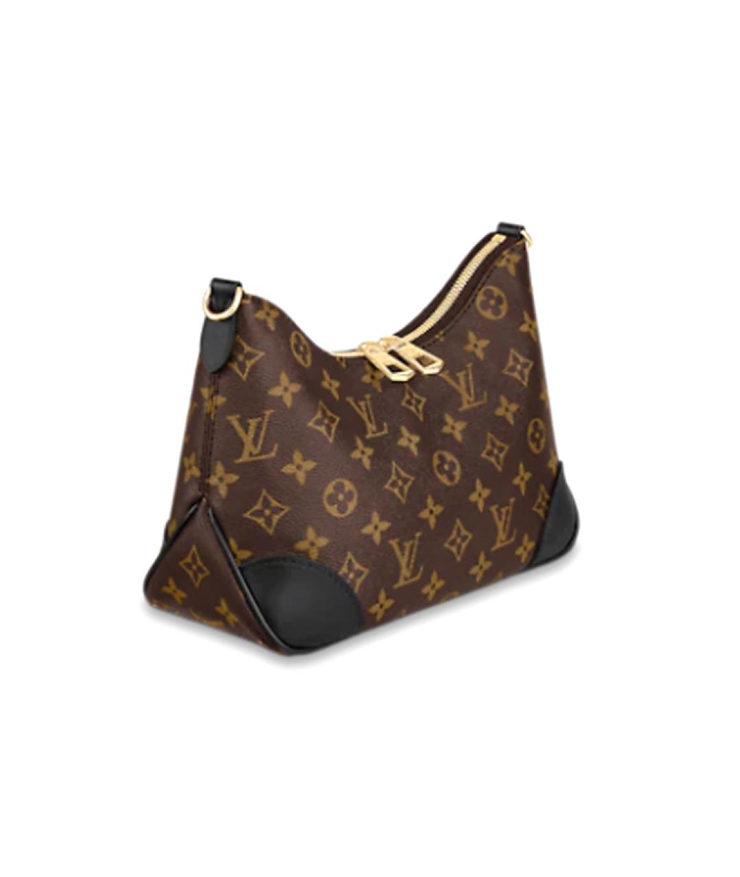 LOUIS VUITTON Коричневая сумка через плечо, фото 3