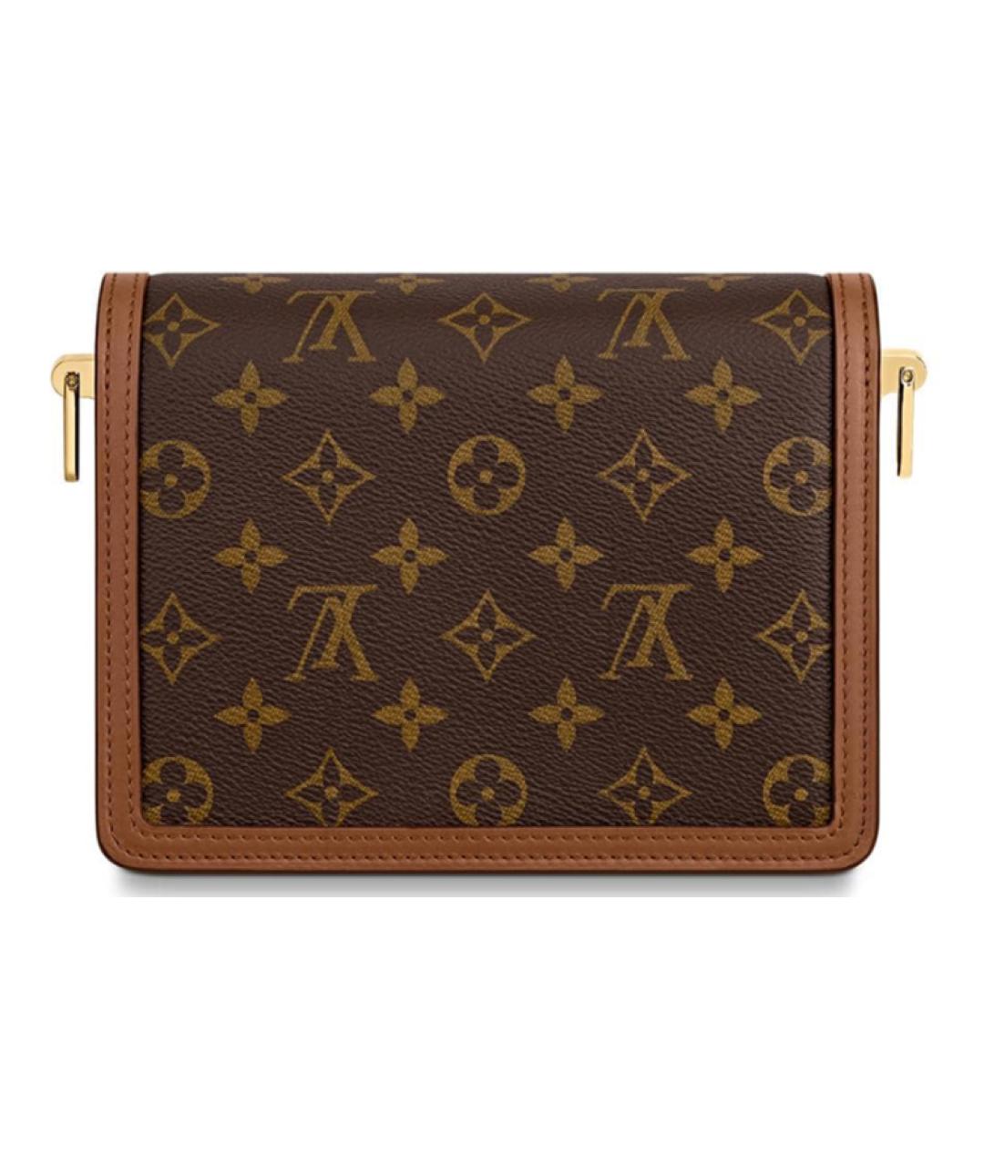 LOUIS VUITTON Коричневая сумка через плечо, фото 3