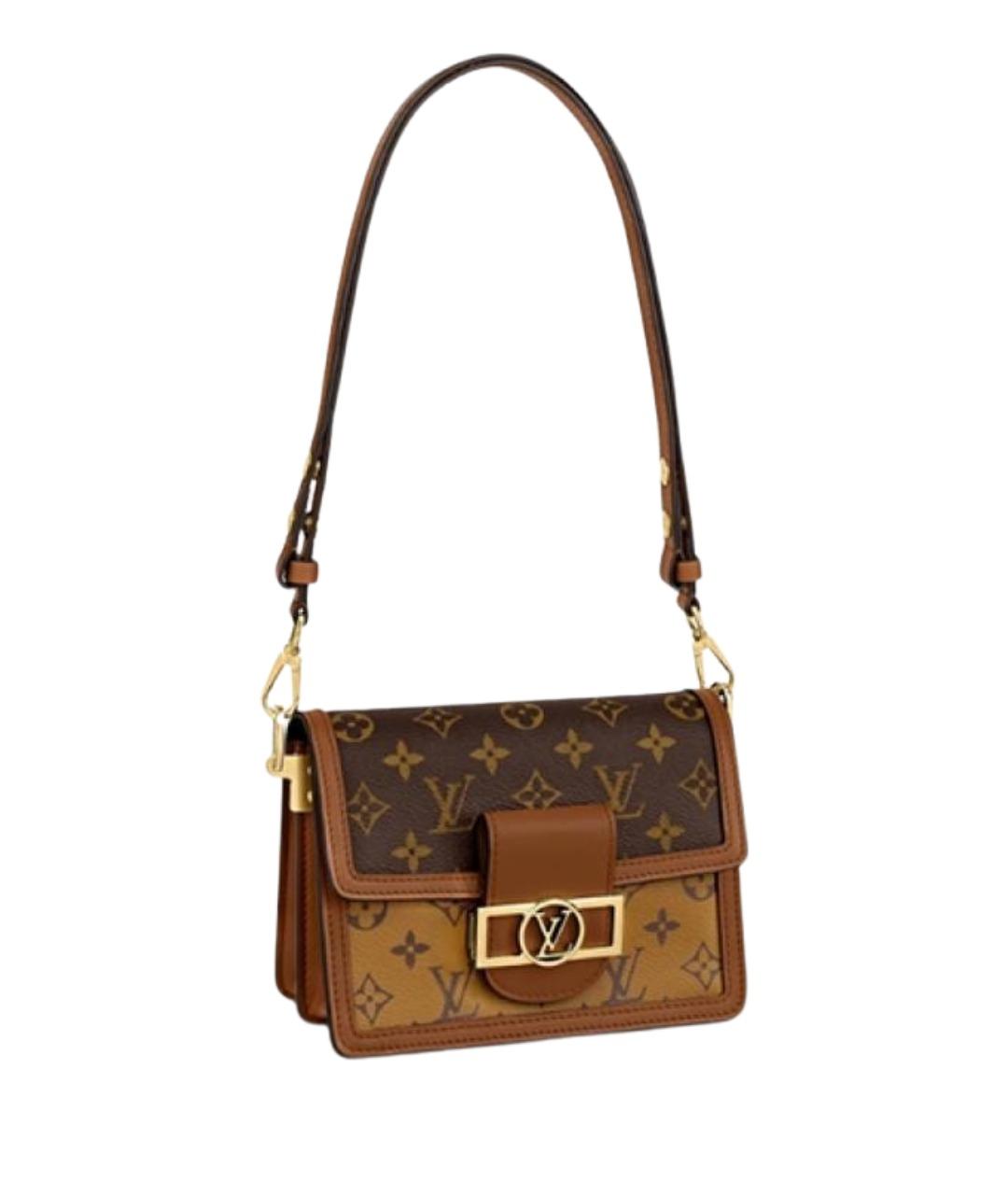 LOUIS VUITTON Коричневая сумка через плечо, фото 1