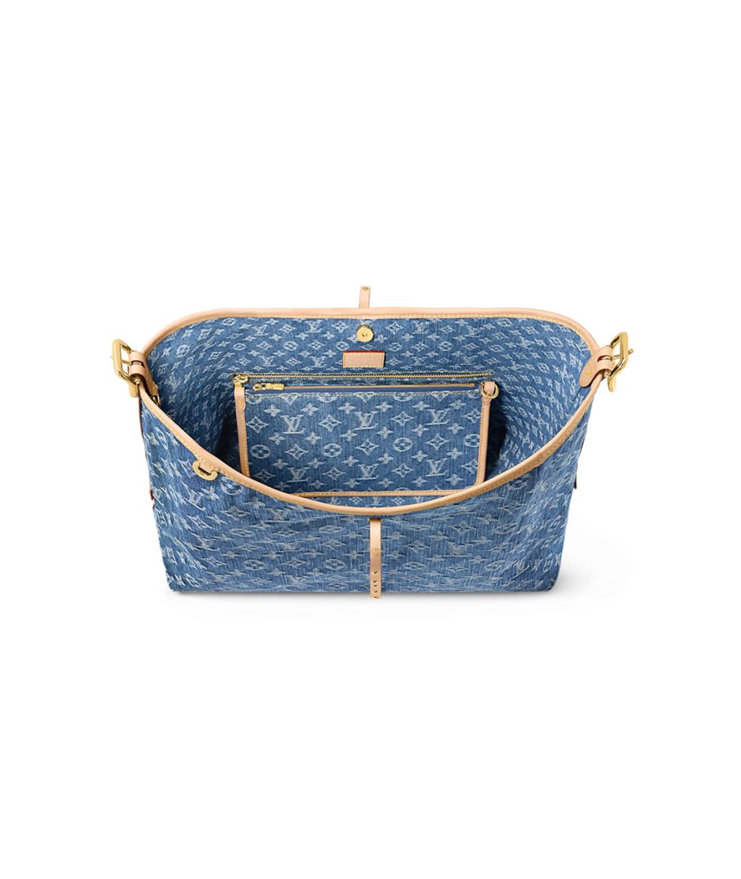 LOUIS VUITTON Синяя сумка через плечо, фото 4