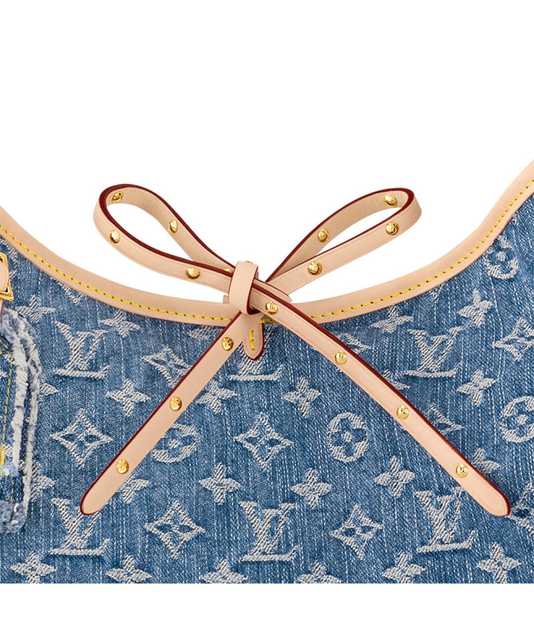 LOUIS VUITTON Синяя сумка через плечо, фото 5