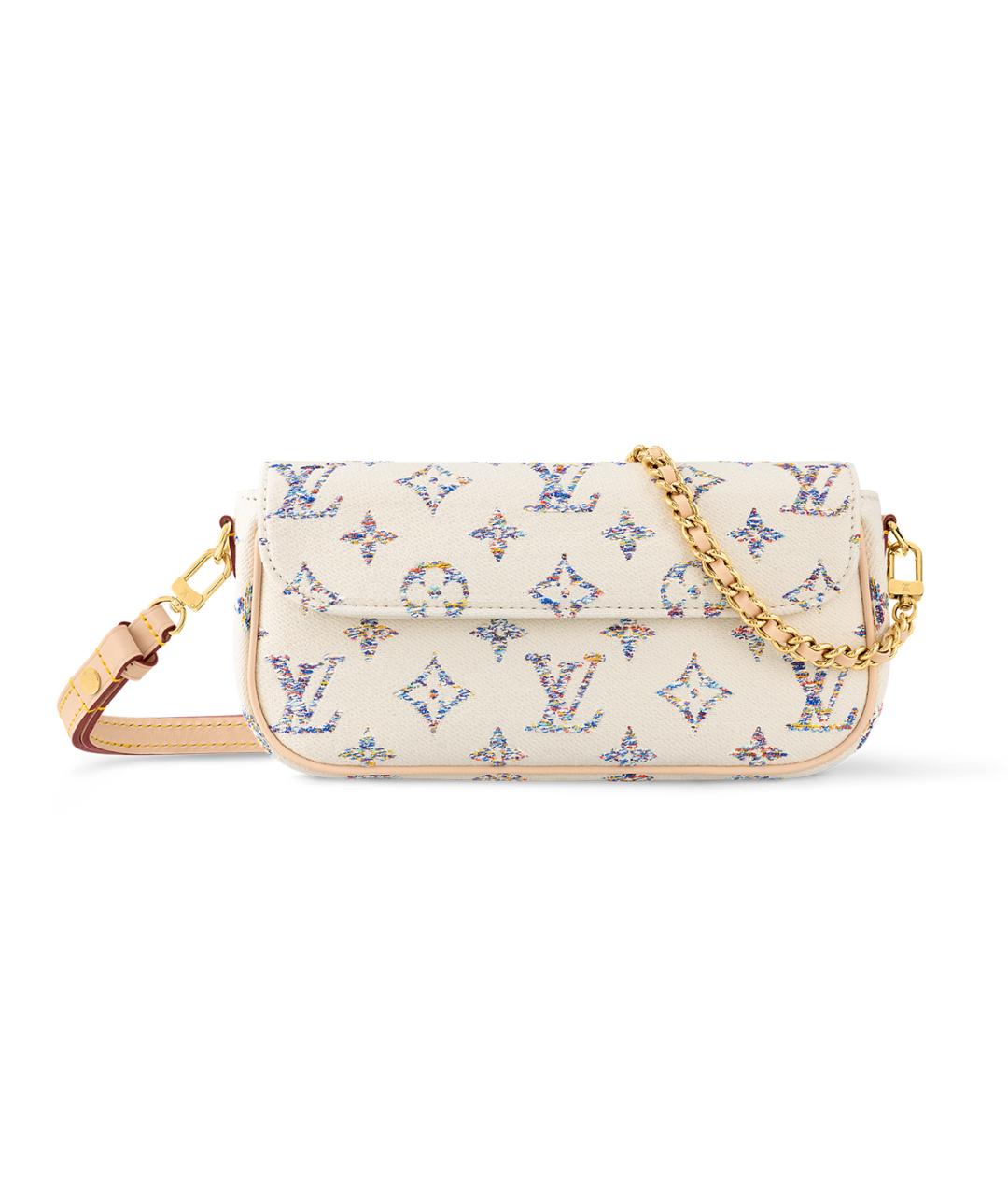 LOUIS VUITTON Бежевая сумка через плечо, фото 1