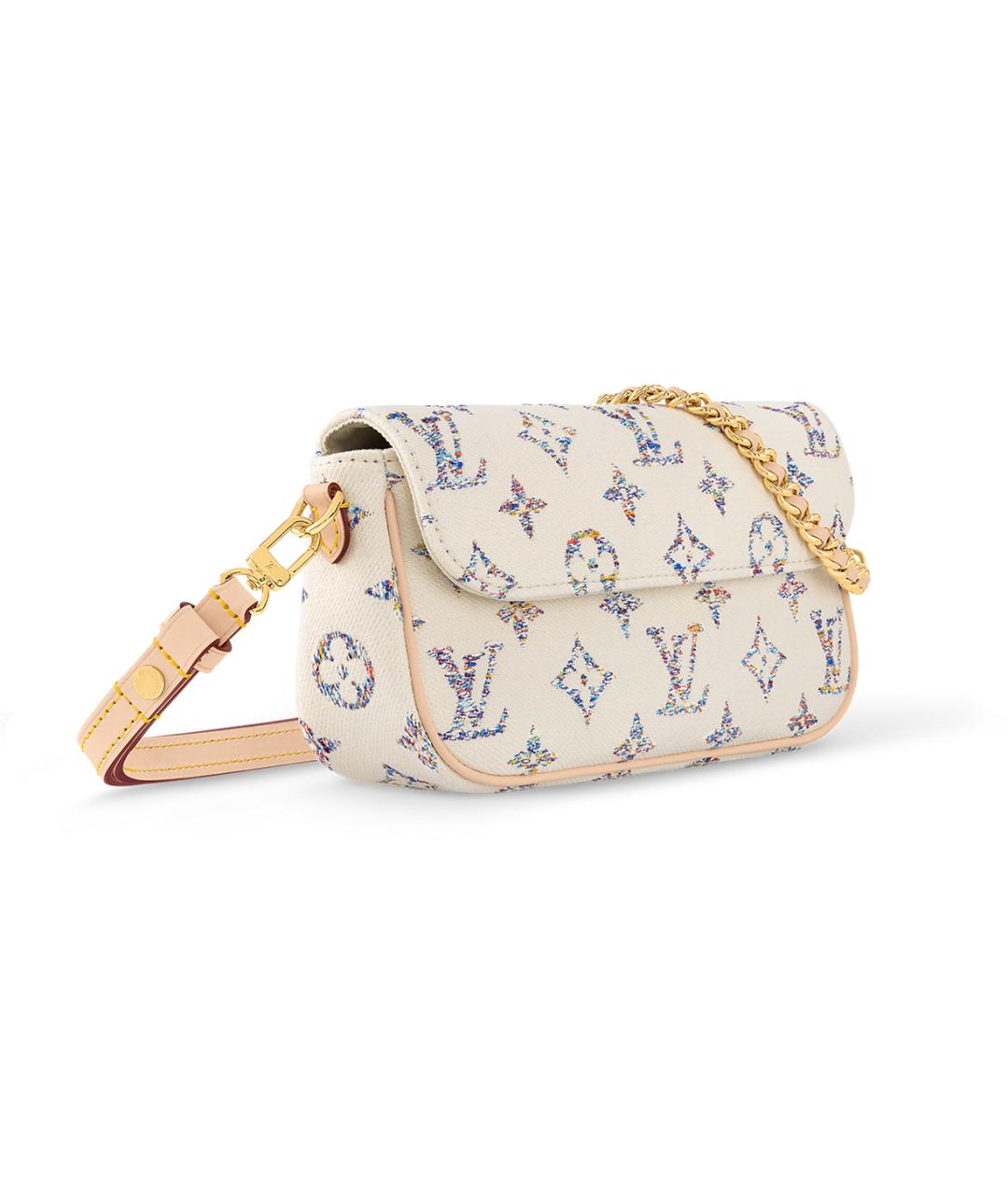 LOUIS VUITTON Бежевая сумка через плечо, фото 2