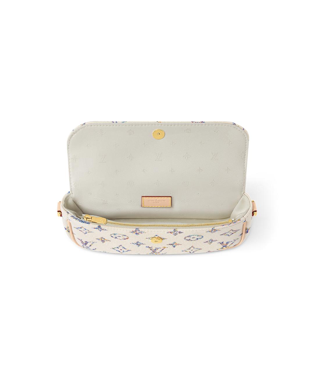 LOUIS VUITTON Бежевая сумка через плечо, фото 4