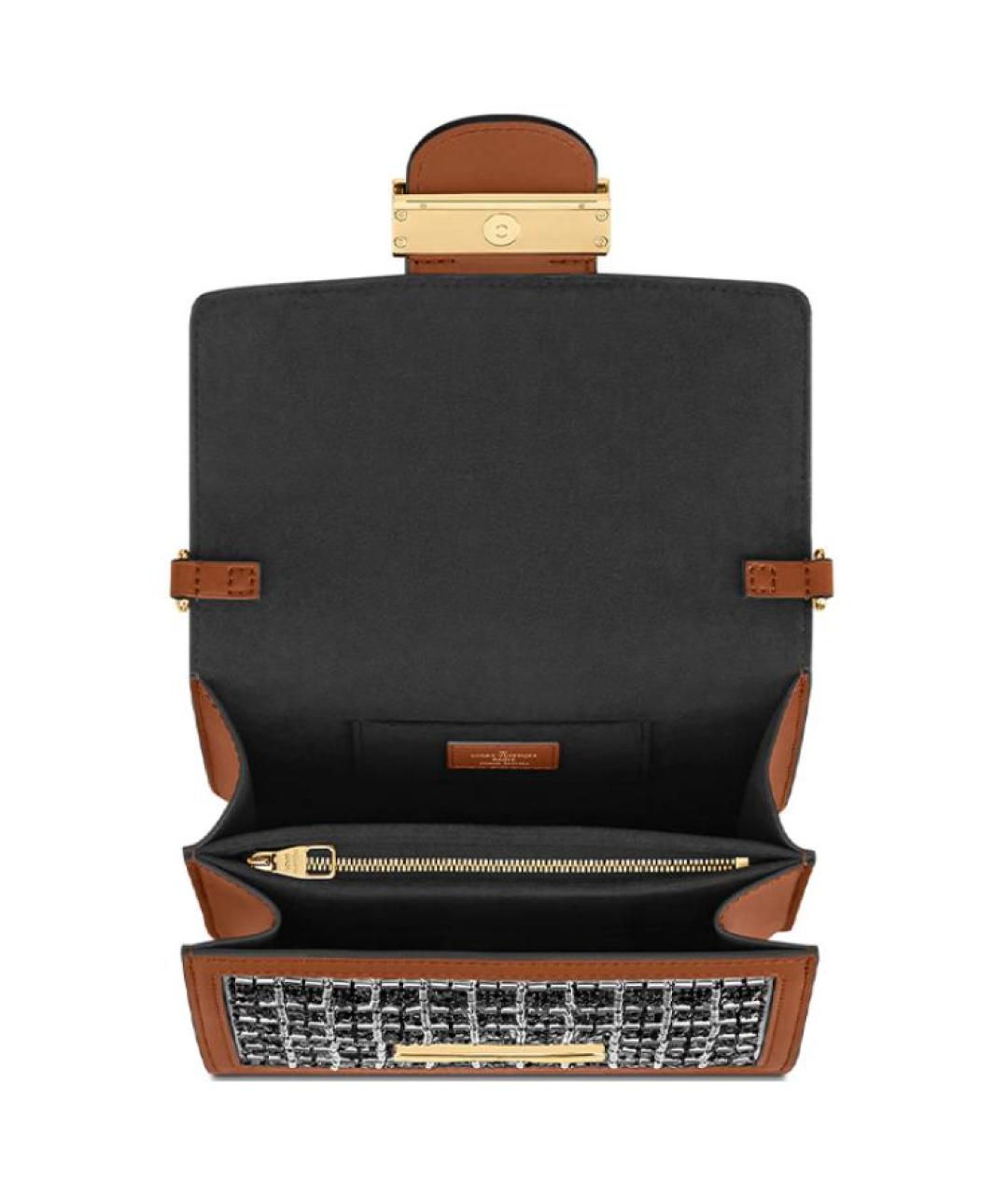 LOUIS VUITTON Черная сумка через плечо, фото 4