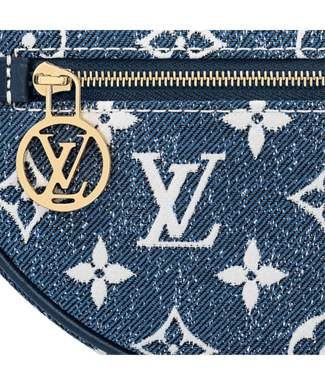 LOUIS VUITTON Синяя сумка через плечо, фото 6