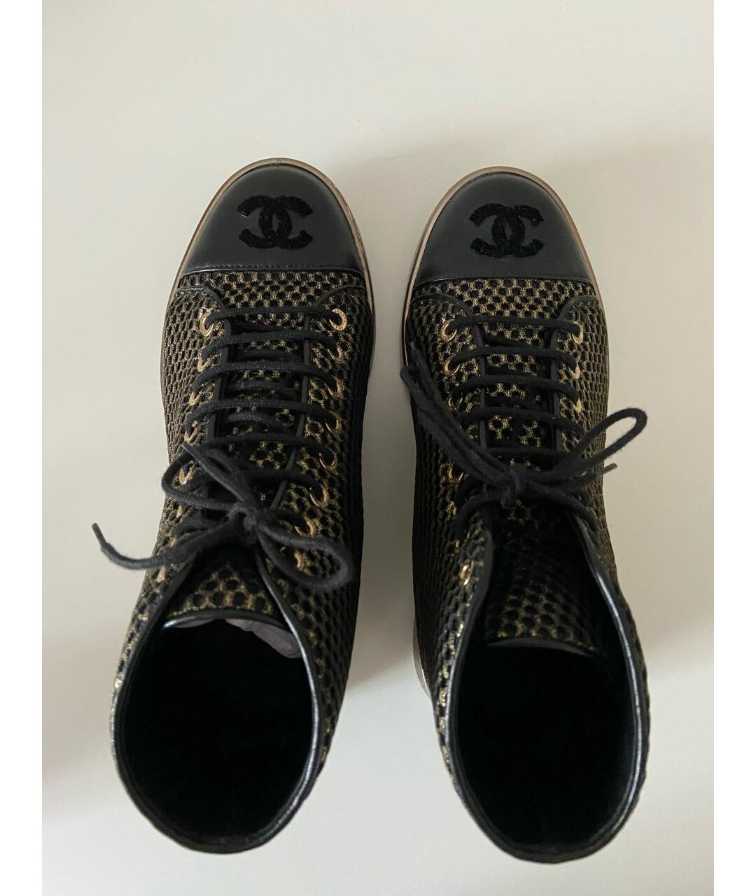 CHANEL PRE-OWNED Черные кожаные ботинки, фото 3