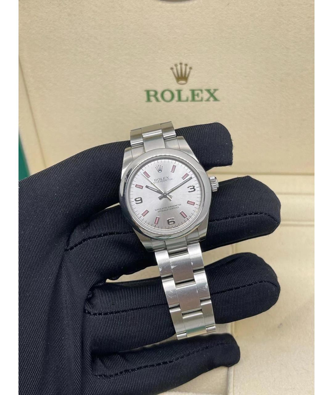 ROLEX Белые часы, фото 8