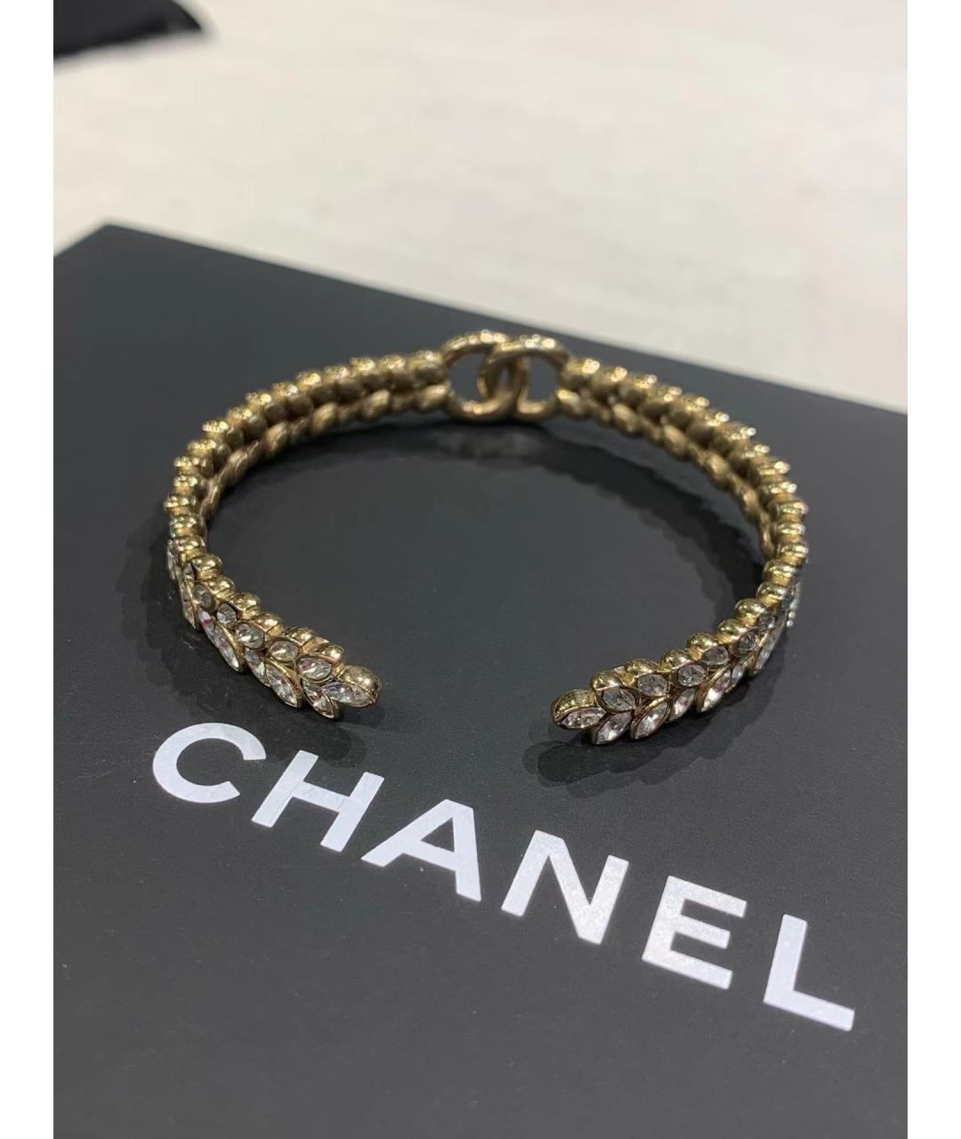 CHANEL Золотой браслет, фото 4