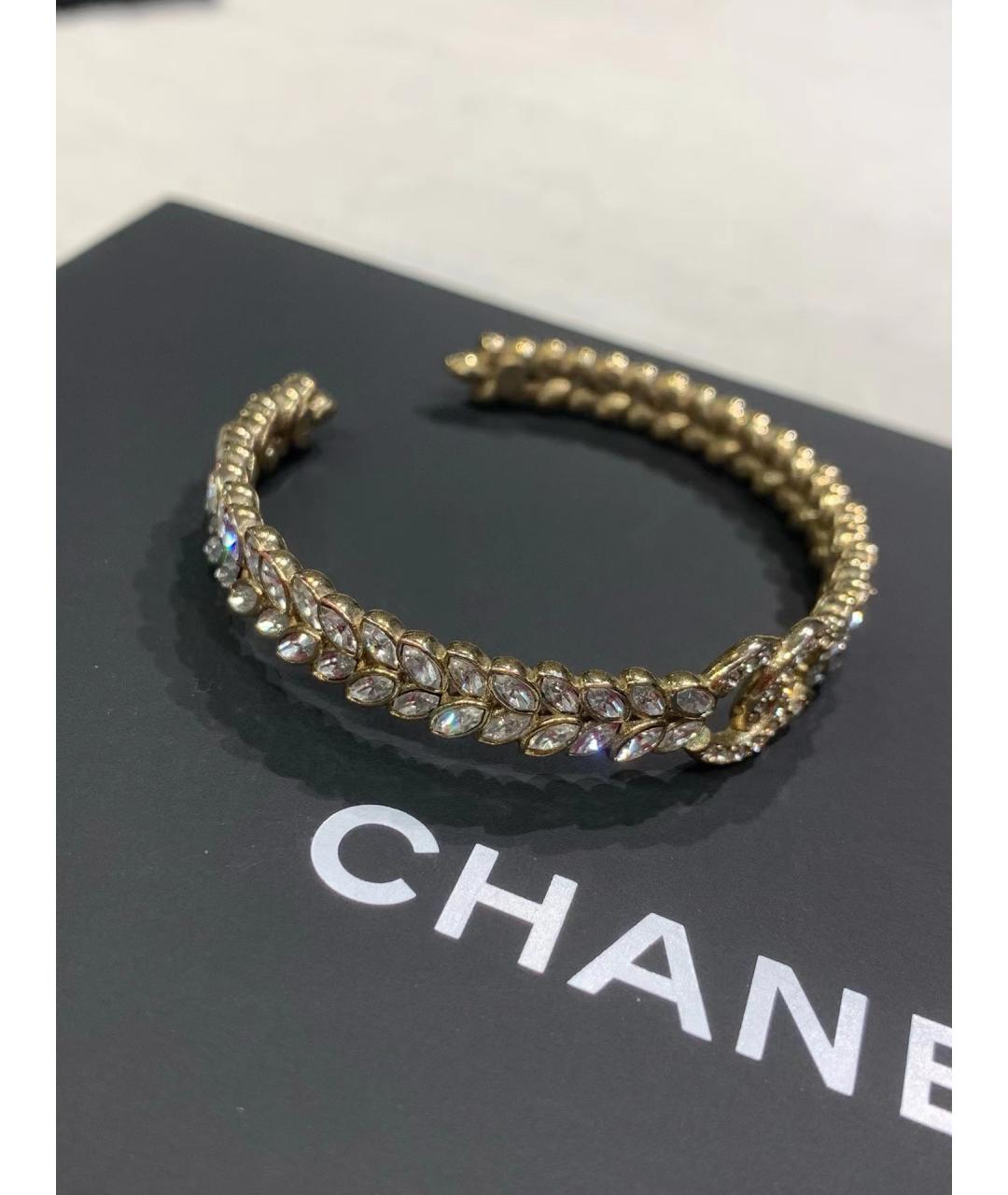 CHANEL Золотой браслет, фото 5