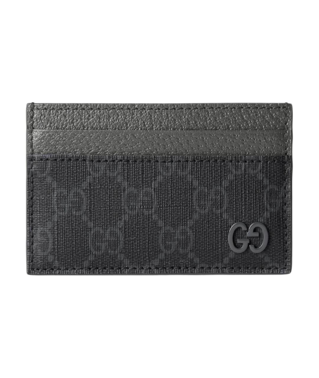 GUCCI Антрацитовый кардхолдер, фото 6