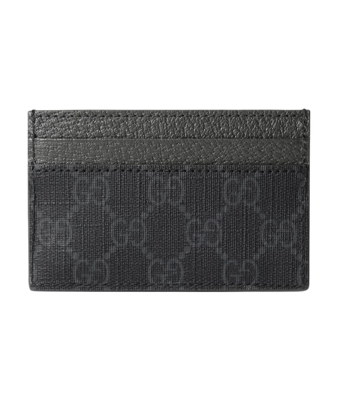 GUCCI Антрацитовый кардхолдер, фото 3