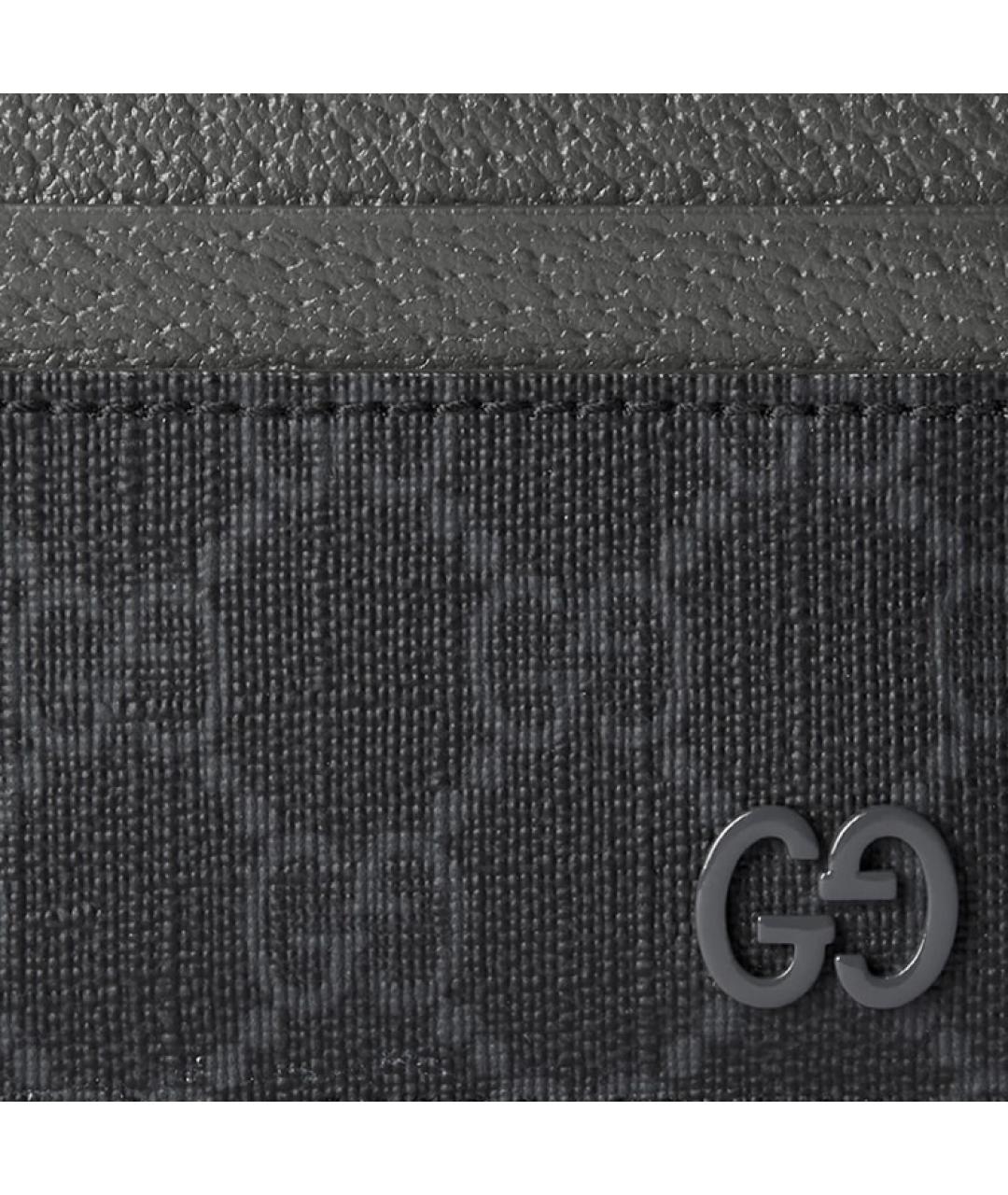 GUCCI Антрацитовый кардхолдер, фото 5