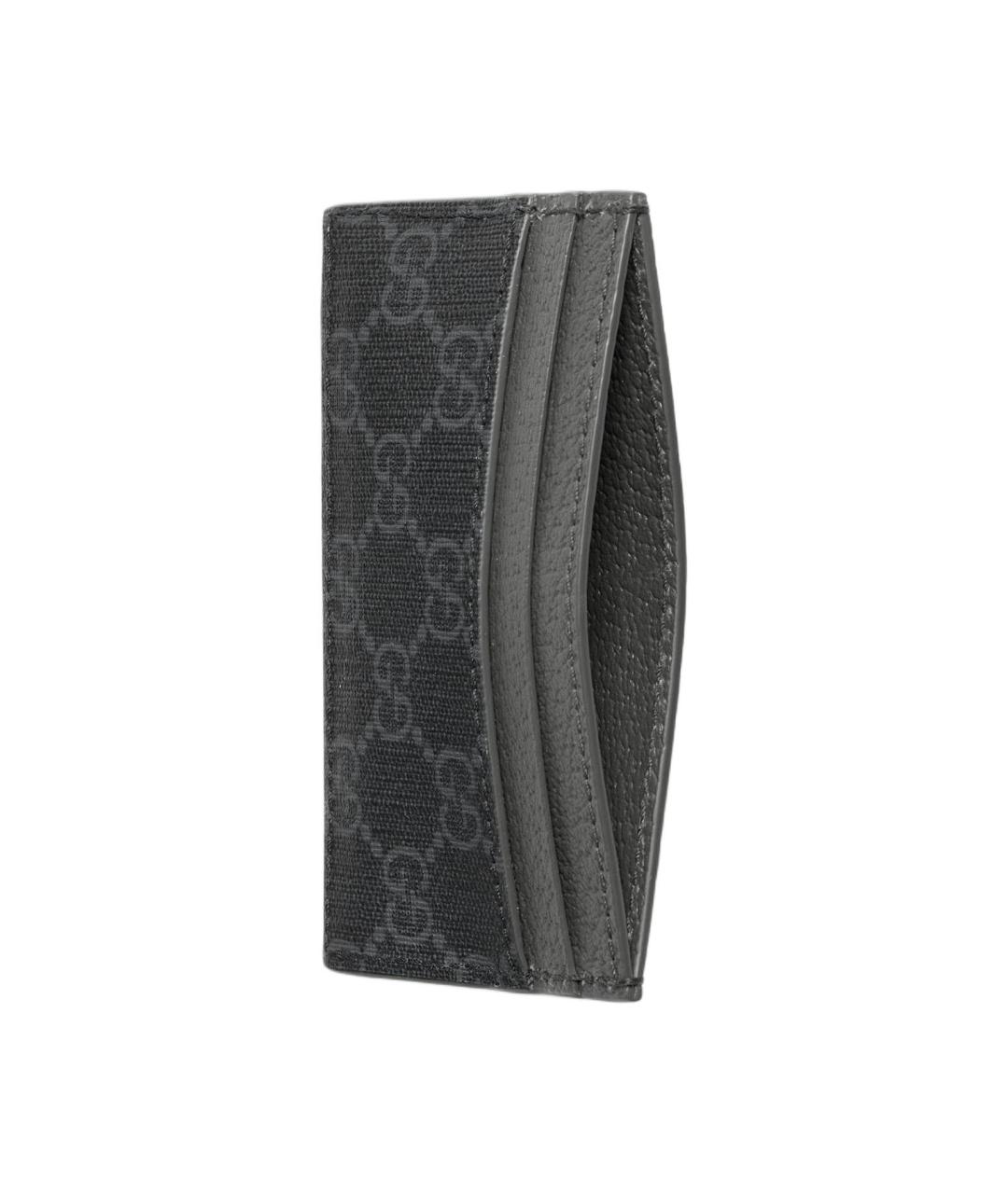 GUCCI Антрацитовый кардхолдер, фото 4