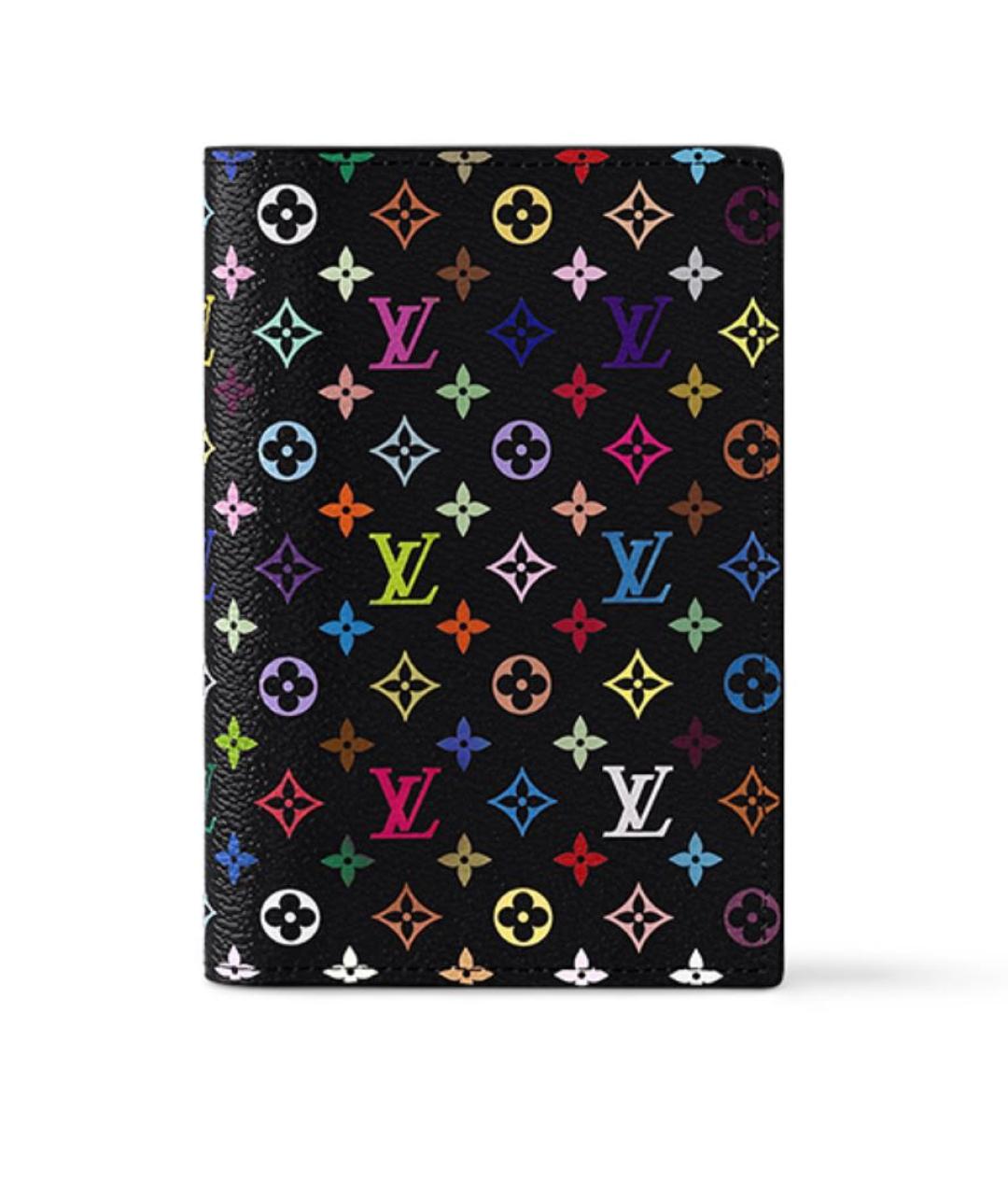 LOUIS VUITTON Черный кошелек, фото 6