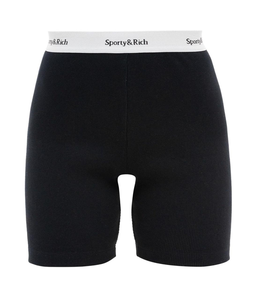 SPORTY AND RICH Черный хлопковый спортивные костюмы, фото 2