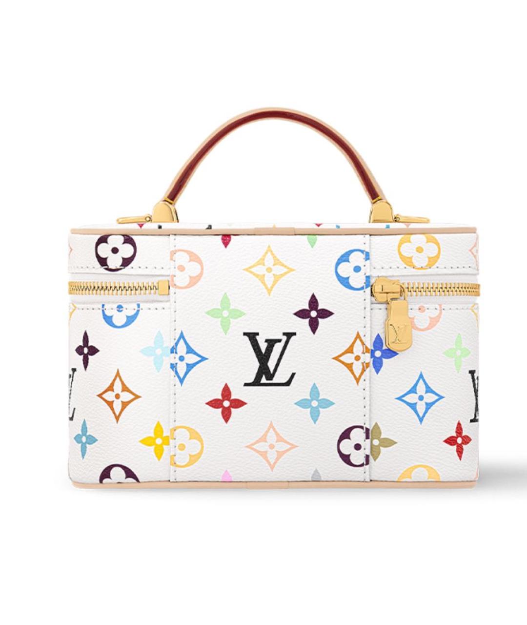 LOUIS VUITTON Белая сумка тоут, фото 3