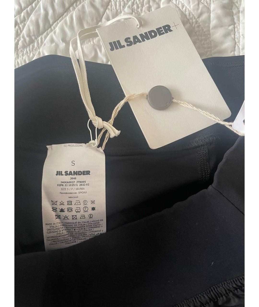 JIL SANDER Черные шорты, фото 4