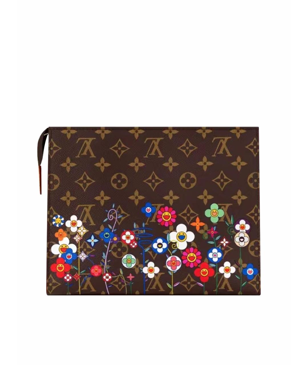 LOUIS VUITTON Коричневая сумка с короткими ручками, фото 1