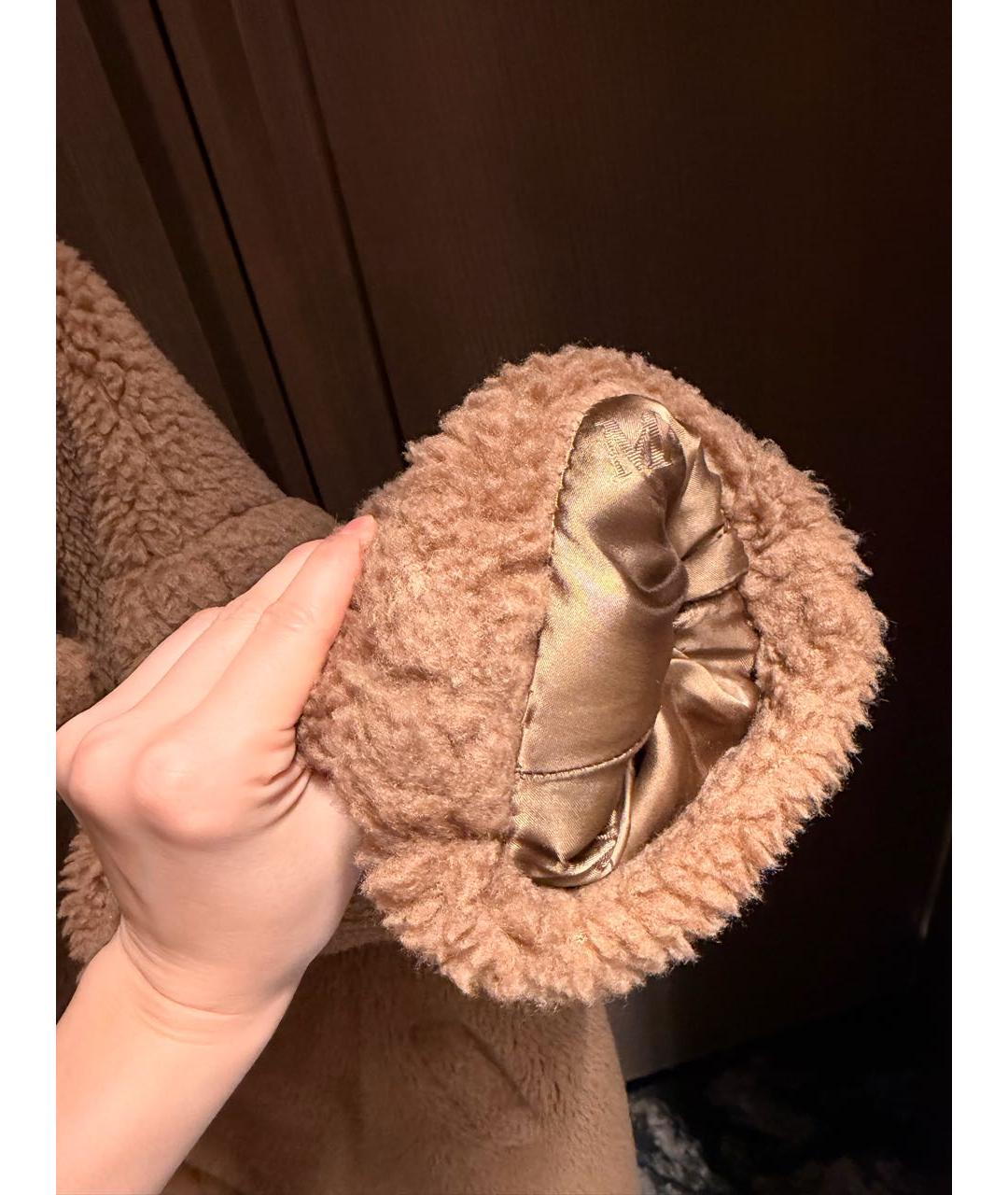 MAX MARA Коричневая шуба, фото 3