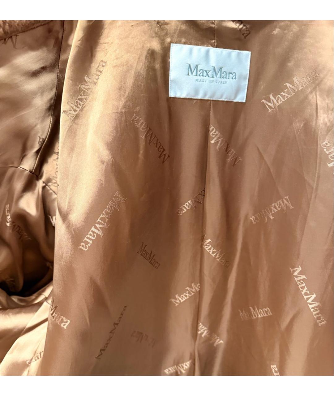 MAX MARA Коричневая шуба, фото 2