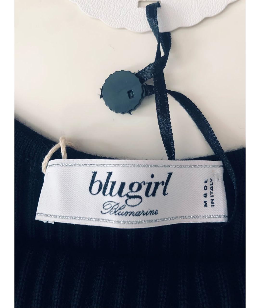 BLUGIRL Черное шерстяное боди, фото 4