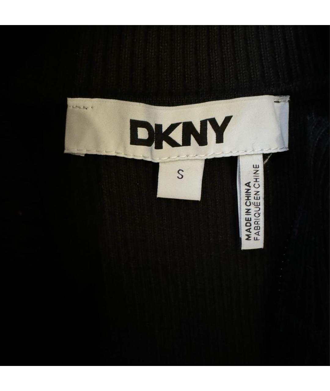 DKNY Черная водолазка, фото 6