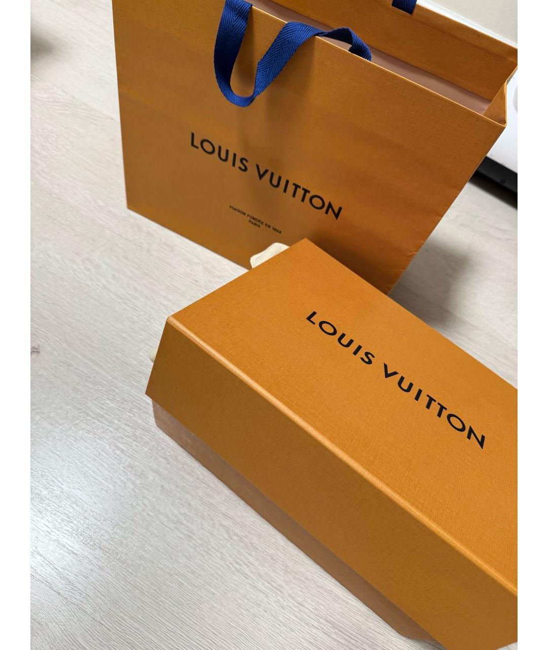 LOUIS VUITTON Синяя сумка через плечо, фото 7